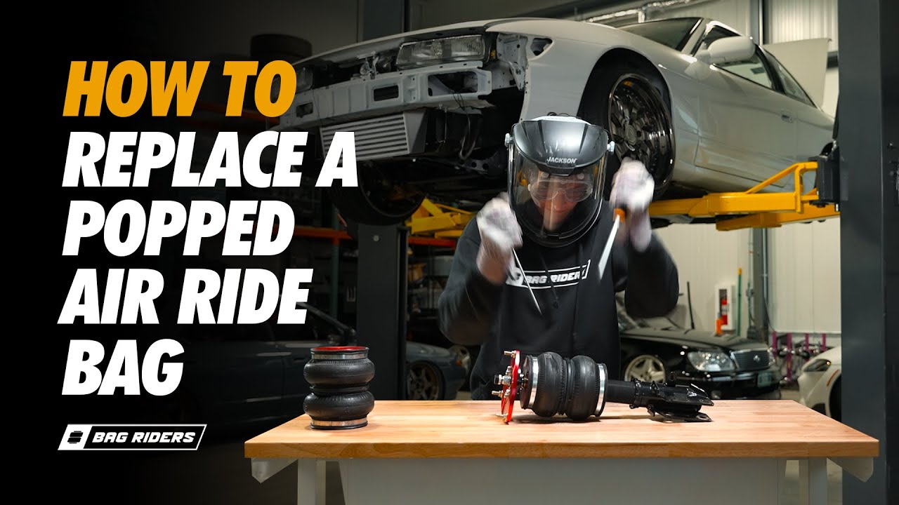 How To Replace a Popped Air Ride Bag - YouTube