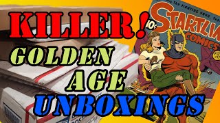 Killer Golden Age Comics Unboxings!