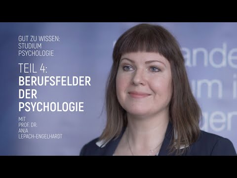 Das Psychologie-Studium an der PFH Göttingen. Teil 4: Berufsfelder der Psychologie