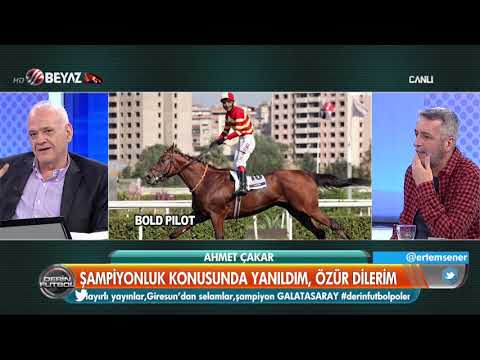 Ahmet Çakar Itiraf Etti özür Diledi! Şampiyonluk Konusunda Yanıldım G.Saray...