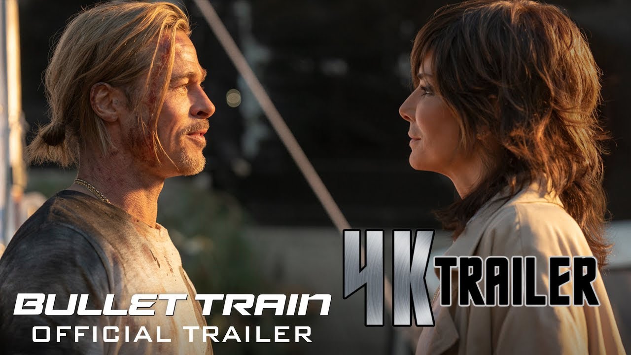 BULLET TRAIN (2022) Trailer #2 [4K Ultra HD] | Upscale Engine | Sony Pictures Entertainment.
