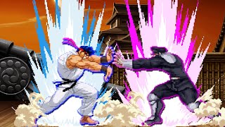 ICE RYU VS DARK BISON! THE HIGHEST LEVEL FIGHT EVER!