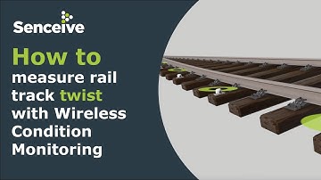 How to  Measure Rail Track Twist with Wireless Condition Monitoring - Senceive