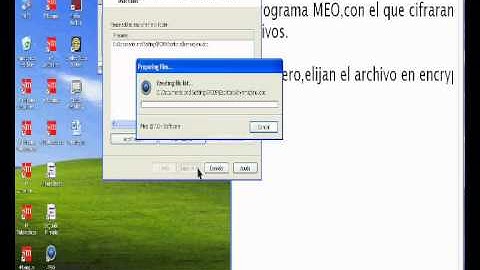Tutorial para crifrar archivos / MEO Encryption Software