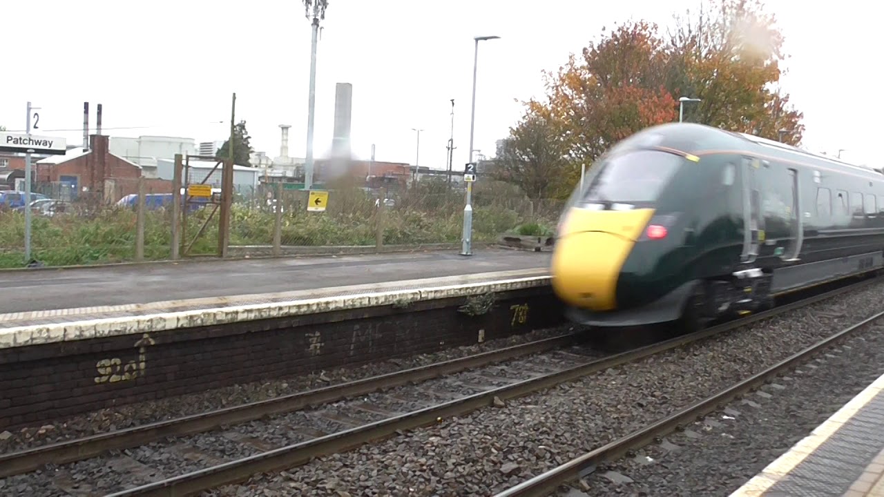 GWR IET's no's: 800014-800015 @ Patchway {5Z82} 14/11/2017.