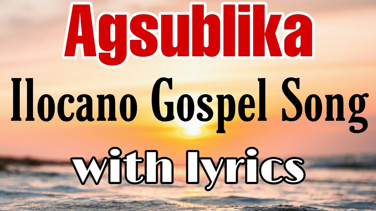 AGSUBLI KA (NI Hesus Ayayaten naka)WITH LYRICS/COVER BY MARIJOY YouTube