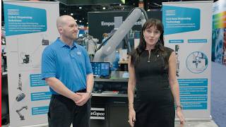Marina Bill and Atlas Copco at the AutomateShow