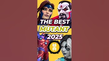 MCOC MUTANT TIER LIST 2025 #marvel #gaming #marvelcontestofchampions #mcoc #marvelchampions