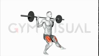 Barbell Side Split Squat version 2