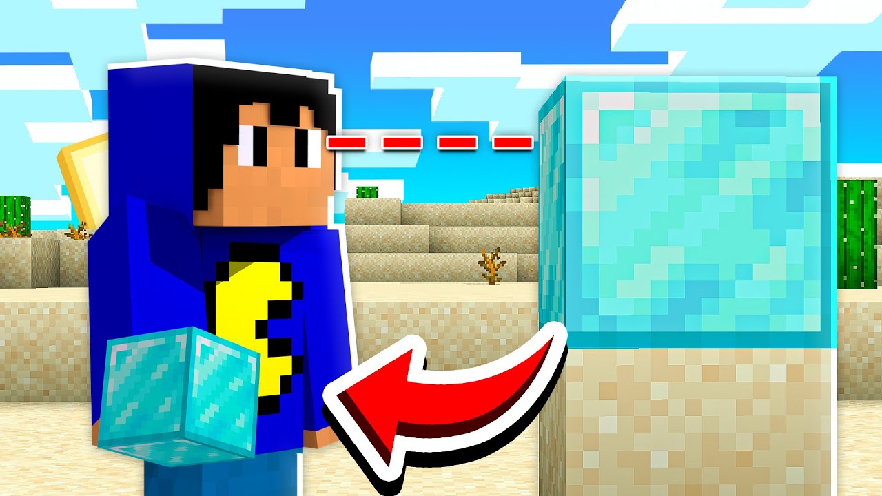 OLHOU para o ITEM = PEGOU no Minecraft! 🤩