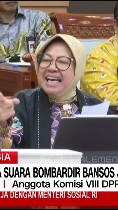 Jawaban Risma Saat Dicecar DPR Soal Bansos - Part 2