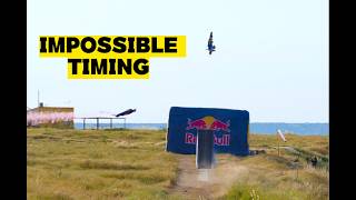 Wingsuit Flight Under FMX Bike🔥| Dani Roman
