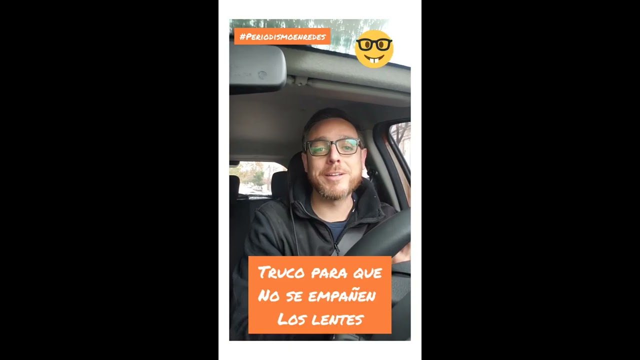 Truco: cómo hacer para que no se empañen los anteojos con el barbijo -  YouTube