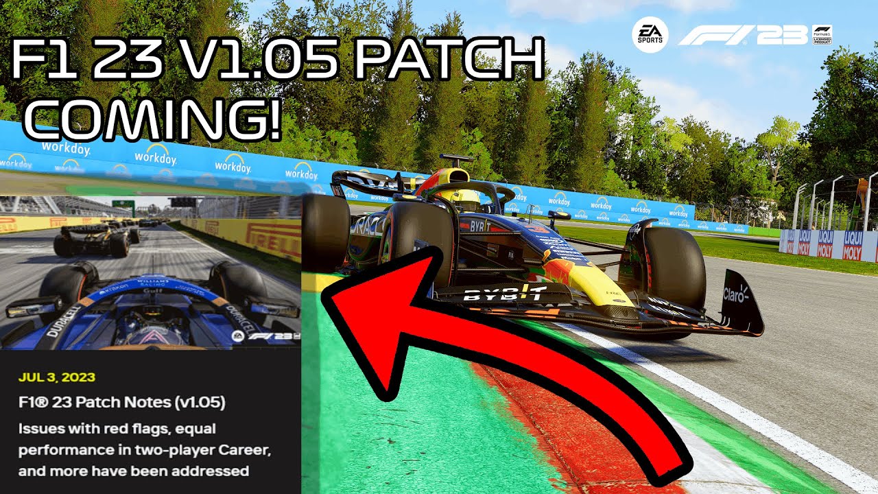 F1® 23 PATCH NOTES (v1.05)