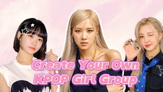 Create your own kpop girl group #kpop #girlgroup #kpopfan