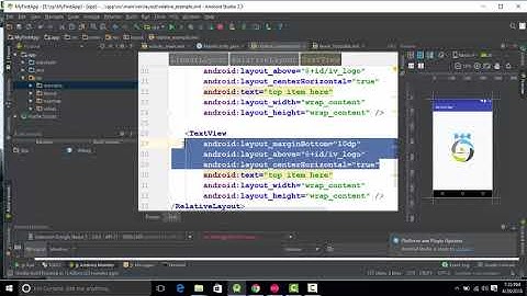 08_ Relative layout   Simple Example