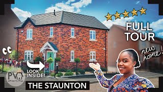 Touring a SPACIOUS 😍 £325K 3Bed Detached New Build House Tour UK | Peveril Homes Staunton Show Home