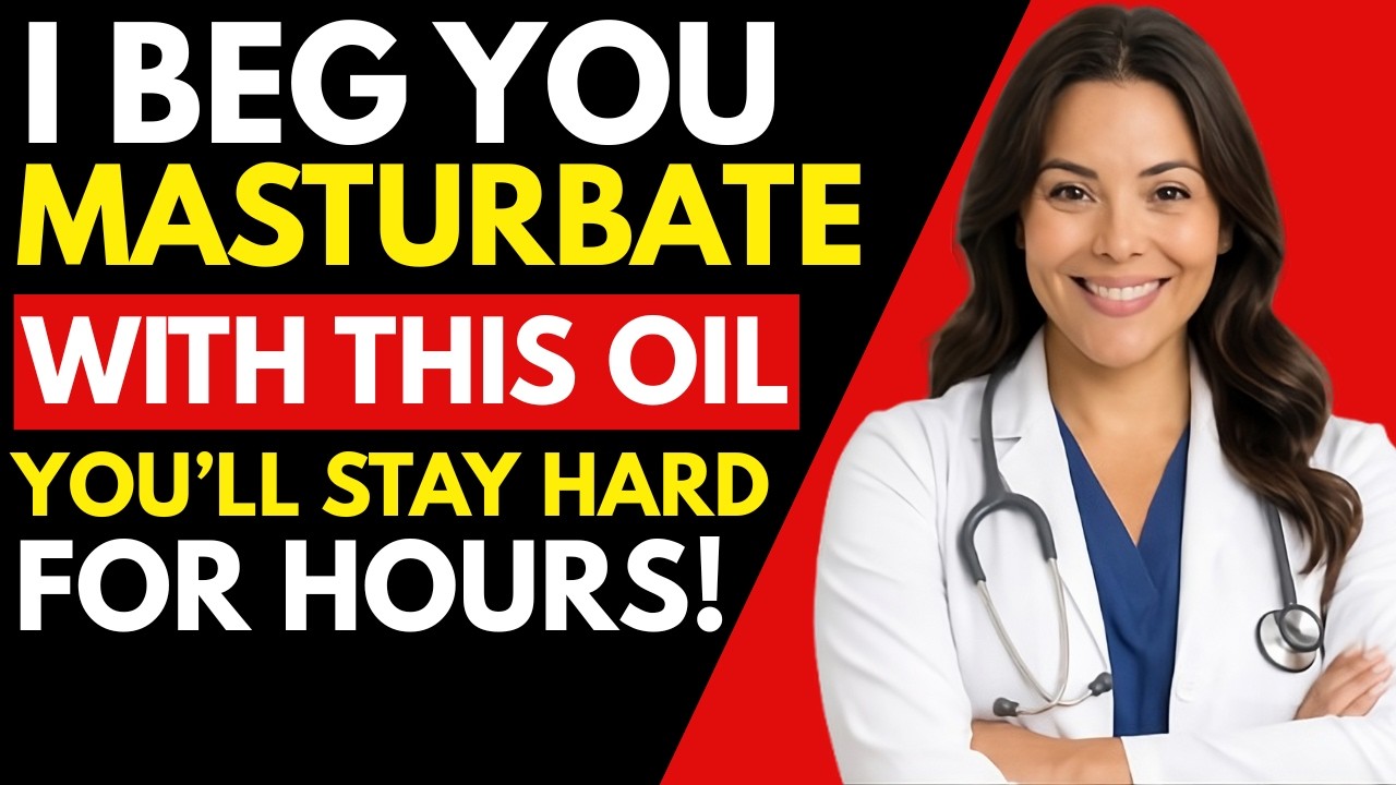 Используйте ЭТО масло перед мастурбацией для достижения невероятной упругости, которая сохраняетс...