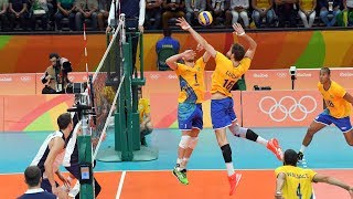 Best Duo in Volleyball History | Bruno Rezende and Lucas Saatkamp (HD)