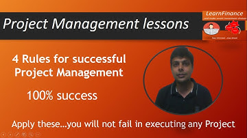 4 Golden rules for successful Project Management I No cost overruns I Project Management Basics