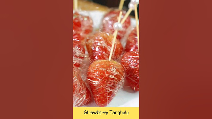 Strawberry Tanghulu🍓😋#shorts #youtubeshorts #short #food
