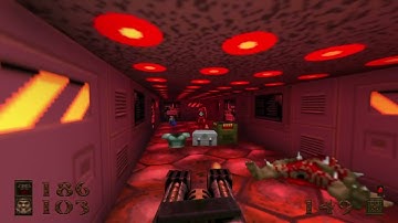 QDOOM First Playthrough Hard No Commentary