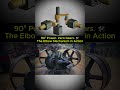 90° Power Transfer Without Gears! Elbow Mechanism Explained ⚙️😲 #engineering #mechanical #shorts