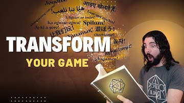 Make D&D Languages Meaningful in Just Three Steps!!!