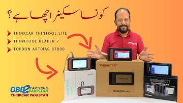 2023 mai sasta aur acha scanner konsa hai? Topdon BT800, Thinkcar Lite ya Thinktool Reader 7
