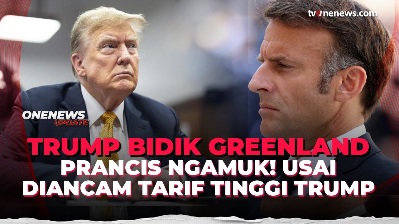 Kawan Jadi Musuh? Prancis Tegas Tolak Tarif Trump, Eropa Bersatu Hadapi AS | OneNews Update