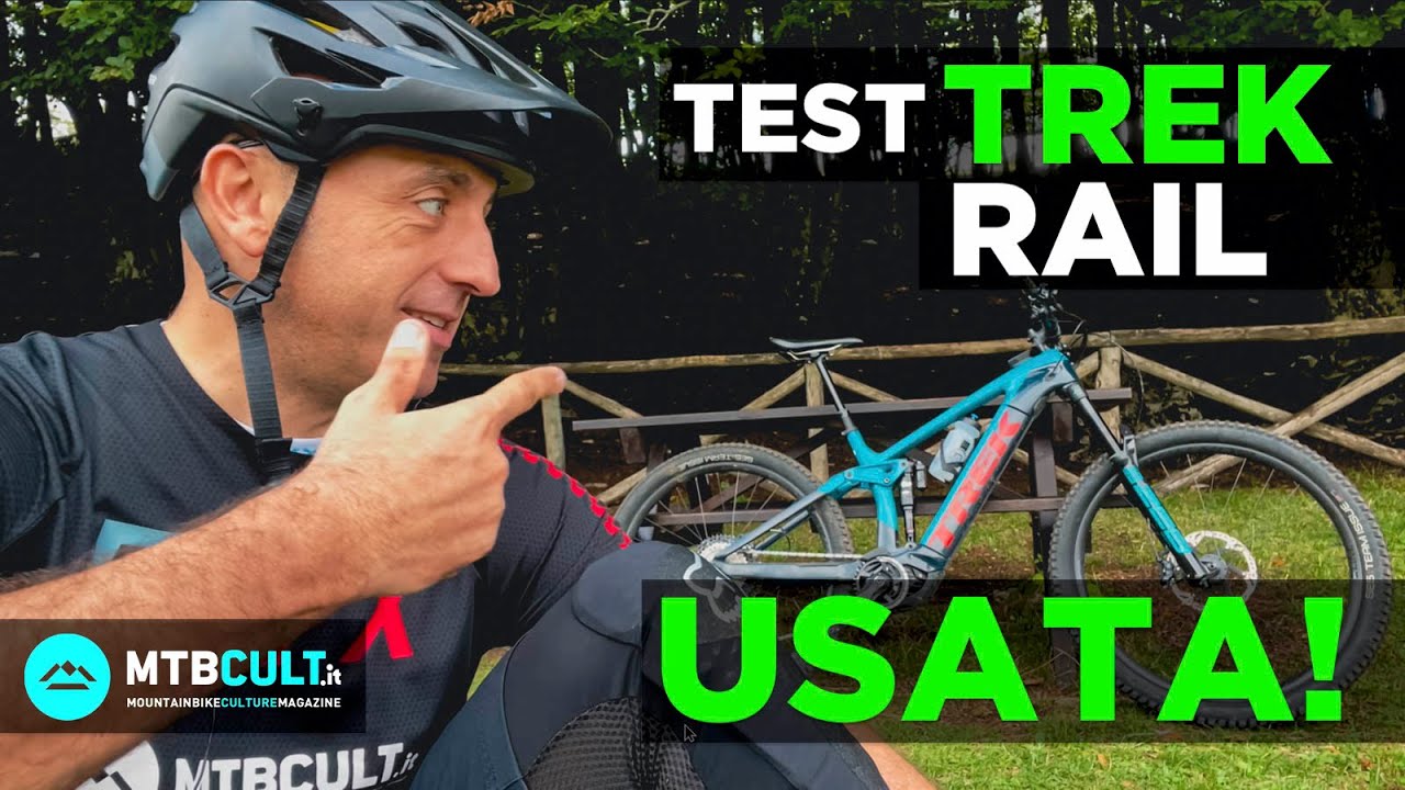 Test Trek Rail (molto) usata - YouTube