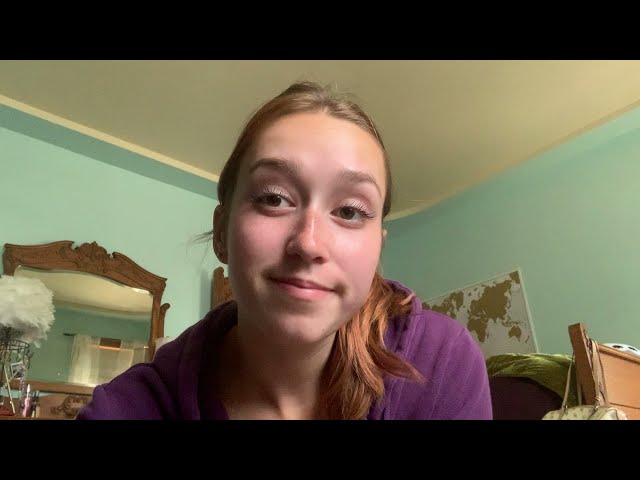 Asmr- thrifting haul with fabric sounds