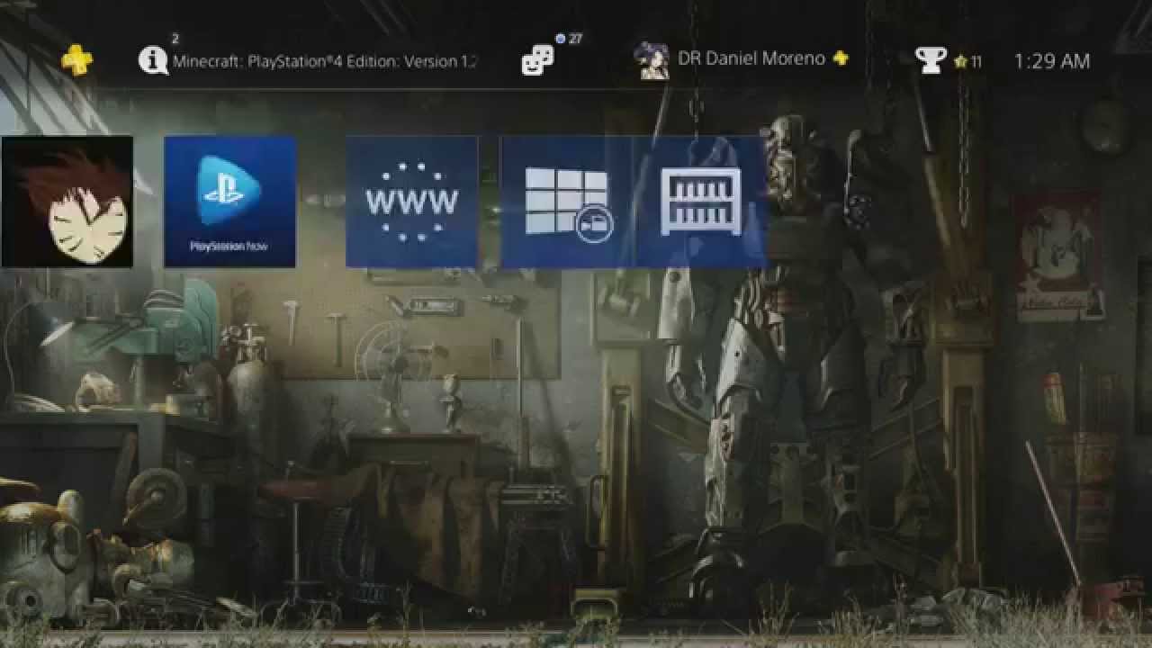 fallout 4 ps4 theme fallout 4 ps4 theme