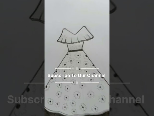 Fashion Dress Design | Be Unique | #design #shorts #shortvideo #youtubeshorts #beunique