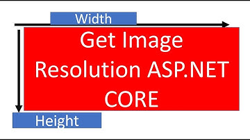 How to Get Resoluation of Image in ASP.NET CORE