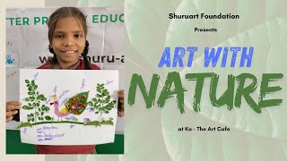 An Exhibition of Artworks made using leaves and petals, by children of Govt. Primary Schools
