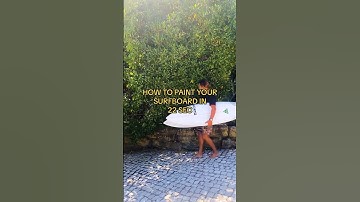 This is how I paint my board to look like this. Look insane 😱 #surfing #surf #paintboard