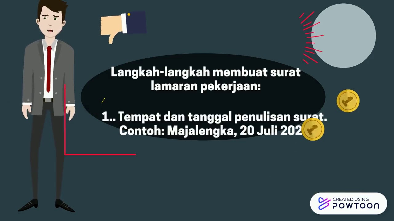 Membuat Surat Lamaran Pekerjaan Kelas Xii - YouTube
