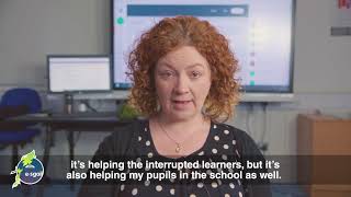 Joanne and Steven   Interrupted Learners - e Sgoil