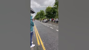 Mazda RX-7 or Nissan Skyline or Honda Integra? || 🇮🇪 || #cars #youtubeshorts #skyline #honda #rx7