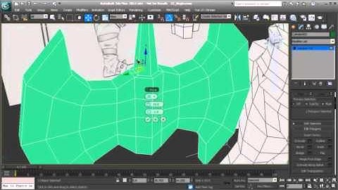 Modeling Low Polygon Game Characters in 3ds Max clip143