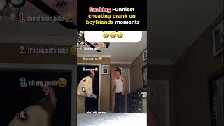 Ranking Funniest Cheating Prank On boyfriends Moments #shorts #ranking