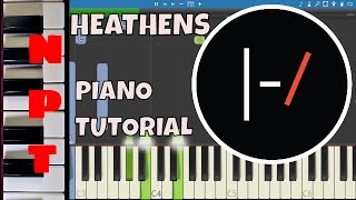 Twenty One Pilots - Heathens - Piano Tutorial