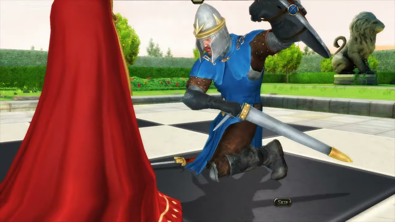 4K Battle Chess Game of Kings ! Pawn kill Queen !!! 7of8 YouTube