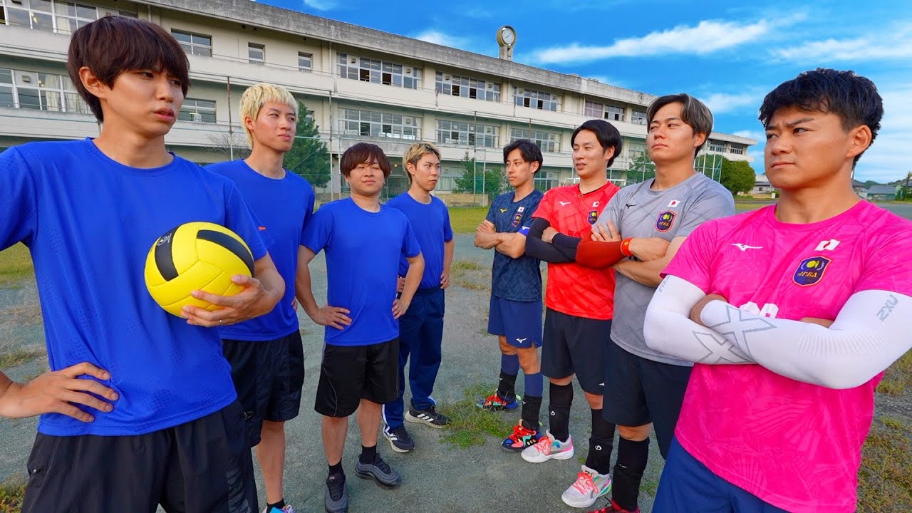 学校を貸し切ってドッジボール日本代表と戦ってみた。