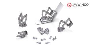 GN 7237 Stainless Steel MultipleJoint Hinges