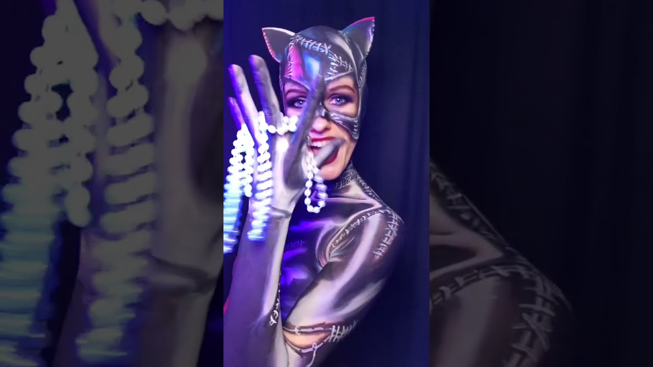 Your Favorite Cat🐈‍⬛💘! #cat #catwoman #dccomics#batman#makeup#cosplay#dc#dcuniverse#love#lovestory