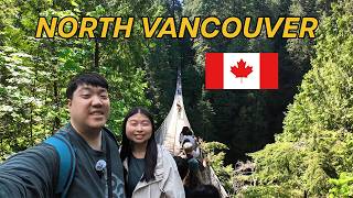 Capilano & Lynn Canyon Suspension Bridge Parks | Canadian Donut Tour | North Vancouver Nature Vlog 🍁