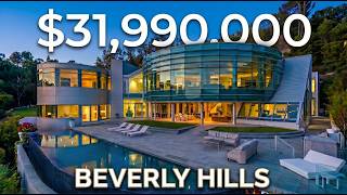 The $32M Glass mansion Justin Bieber Rented for $59K/Month | Then Left After 8 Weeks | full tour