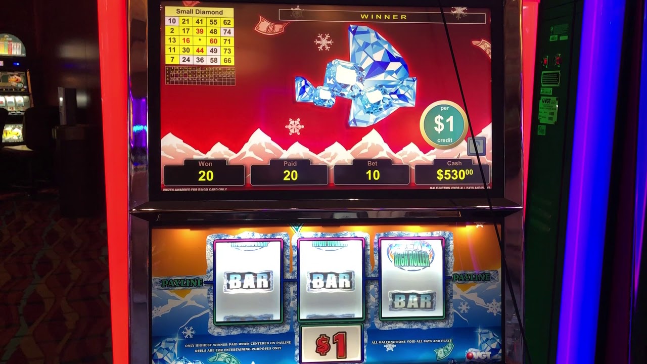 VGT SLOTS Polar High Roller BINGO PATTERNS AS THEY DEVELOP Choctaw 